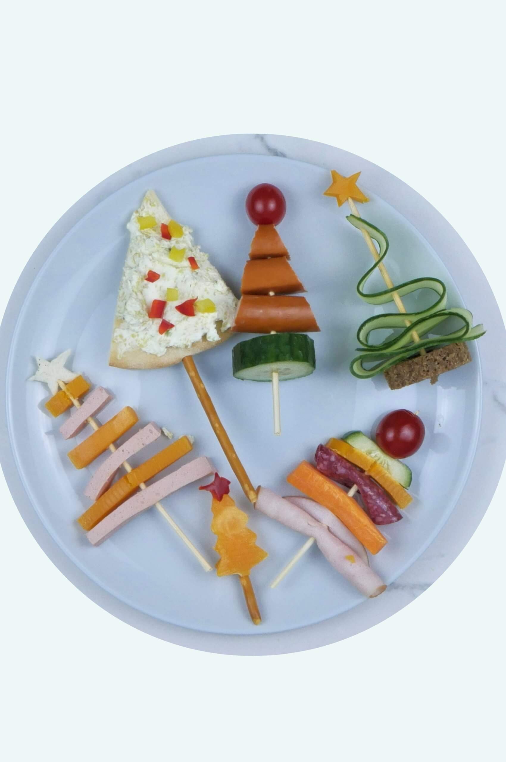 Weihnachtbaum Fun Food