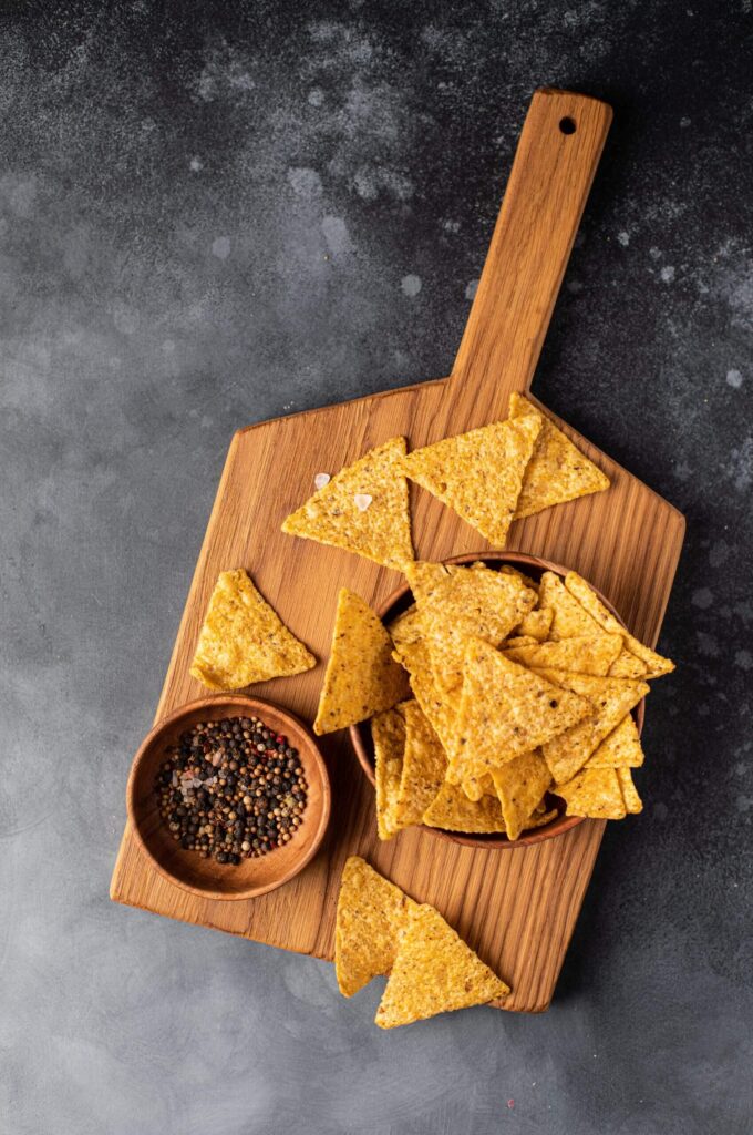 Tortillas selber machen als Chips Variante