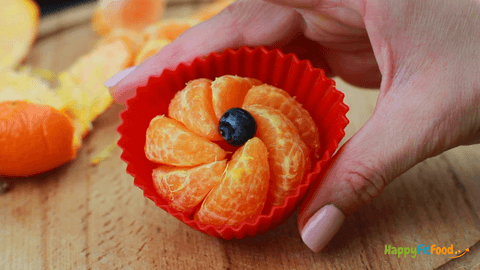 Mandarinen-Blume für Kinder