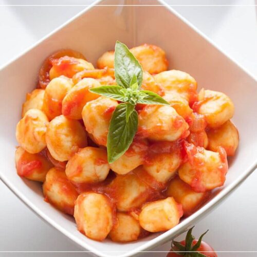 Gnocchi mit Tomatensauce One Pot Rezept für Kinder