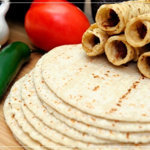 Quinoa Tortillas selber machen Rezept - ideal zum Füllen - Meal Prep und Lunchbox