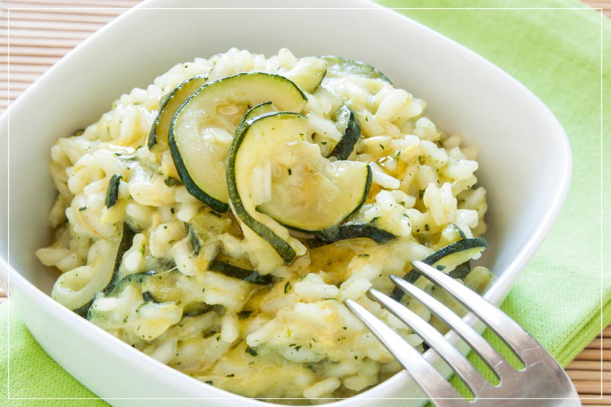 Zucchinirisotto Rezept aus einem Topf - One Pot Küche