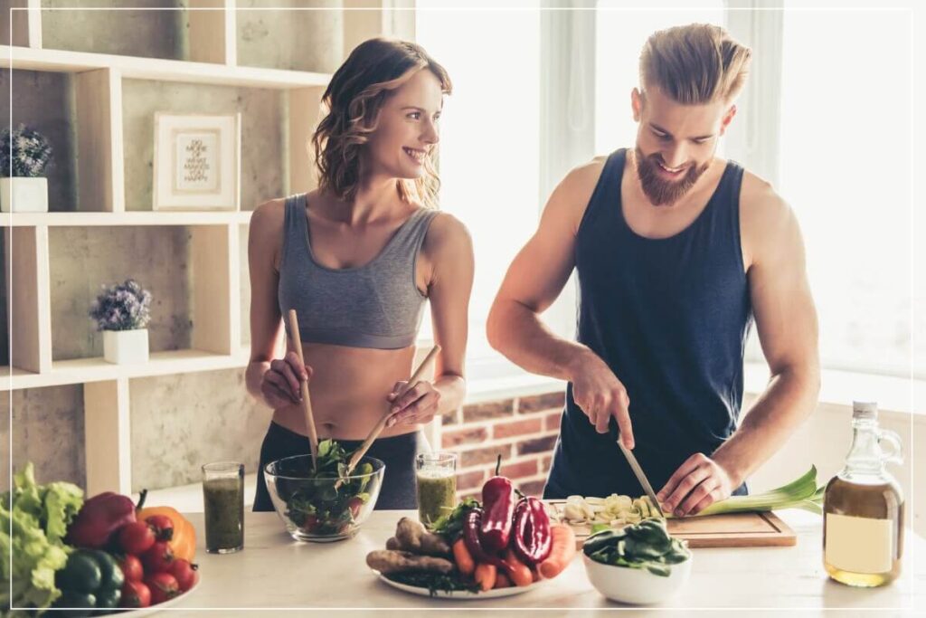 Essen zum Vorkochen für Fitnessziele oder Abnehmen - Meal Prep