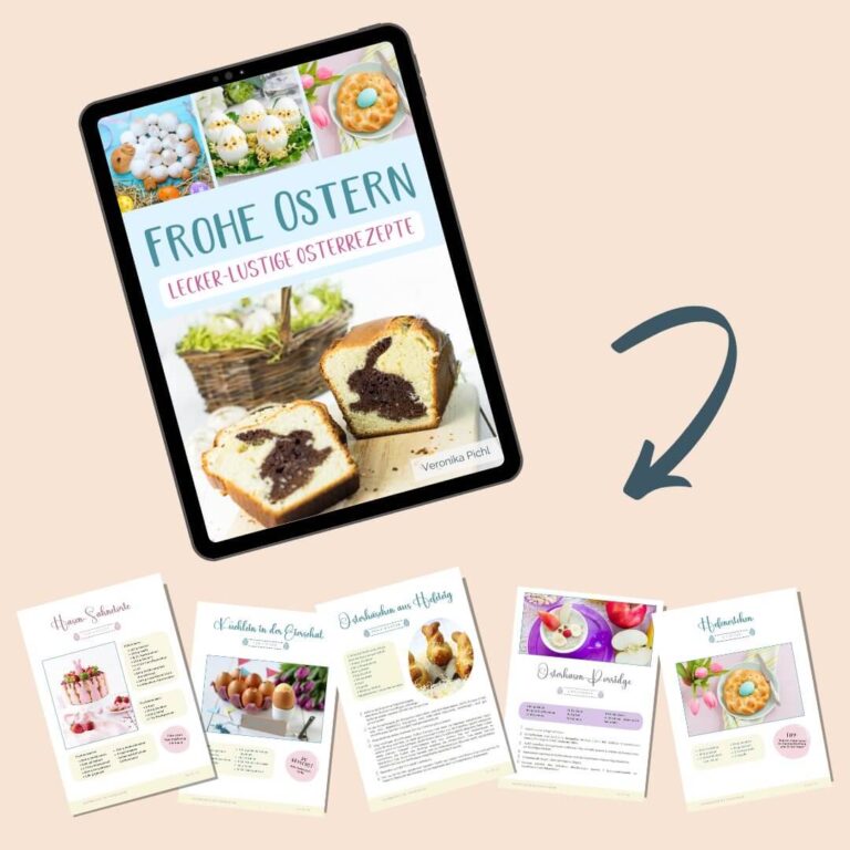 Frohe Ostern Rezepte E-Book Einblick