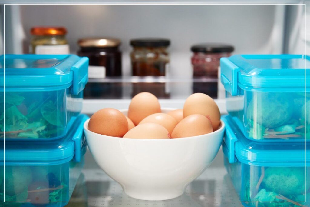 Meal Prep Aufbewahrung der Gerichte im Kühlschrank