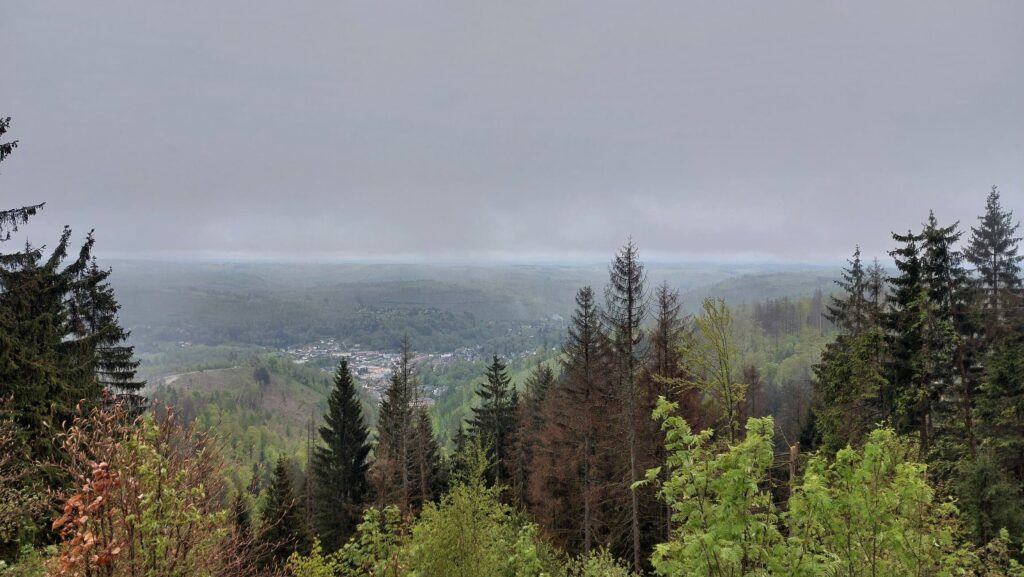 Mystische Stimmung bei der Wanderung um Steinach